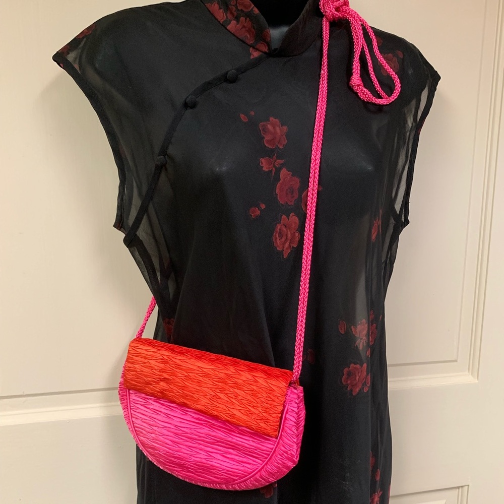 Retro Neon colorblock Purse!!